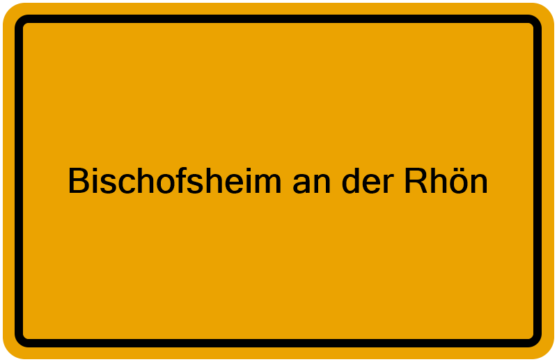 Handelsregisterauszug Bischofsheim an der Rhön